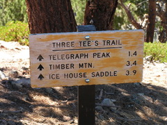 Trail sign