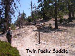 Twin Peaks Saddle